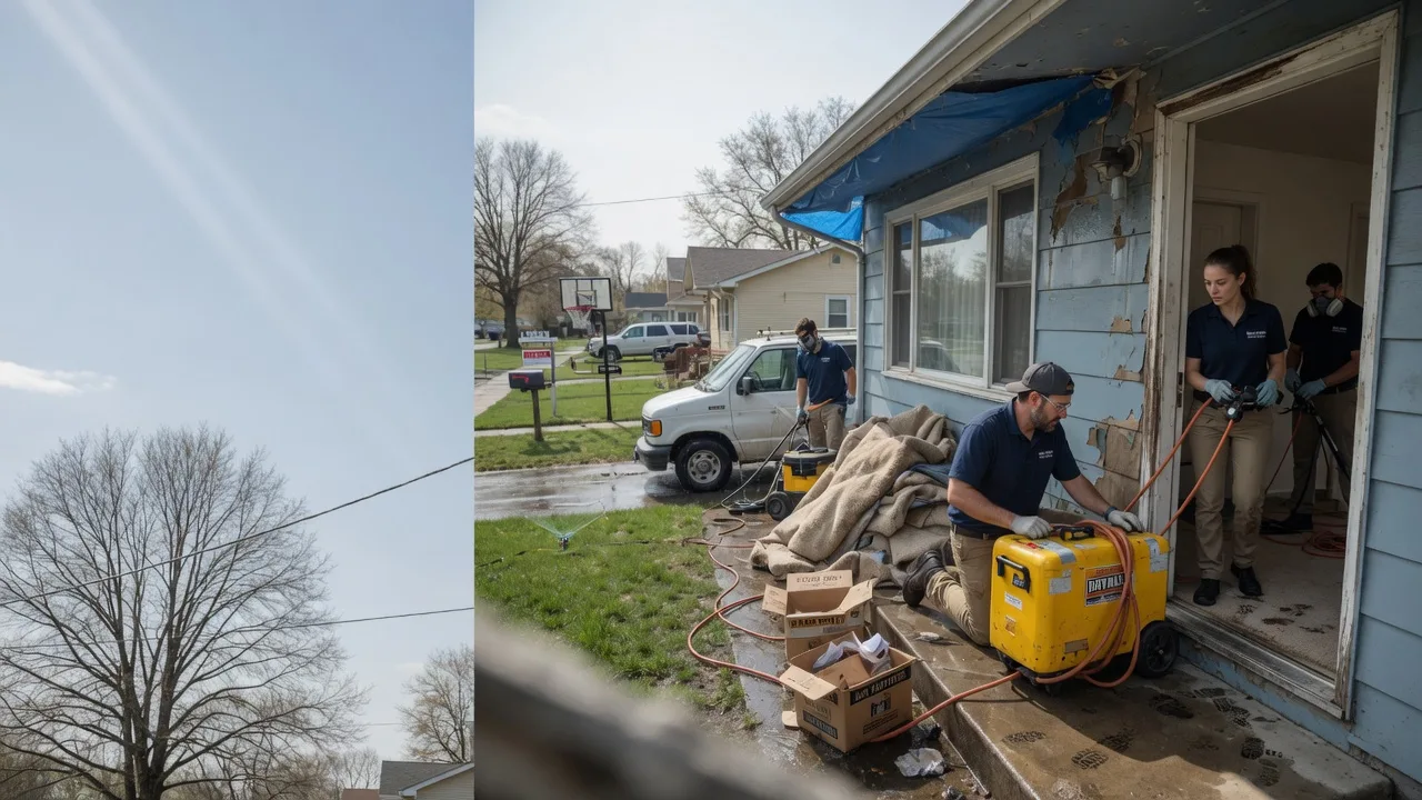 Basement Flood Cleanup in Monroe, OK near me